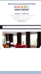 Mobile Screenshot of binnenhuisdecoraties.be
